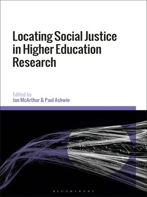 cover image of Locating Social Justice in Higher Education Research